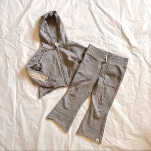 BURT’S BEES Girls 100% Organic Cotton Sweat Set